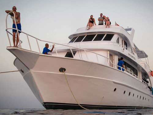 Liveaboard Boat in the Red Sea