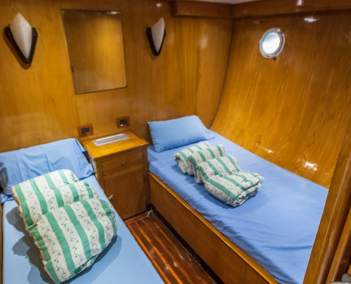 Beds on board Aquastars 2