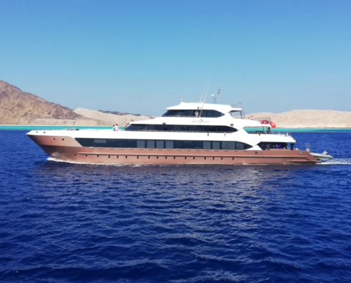 Luxury Safari Boat in the Red Sea